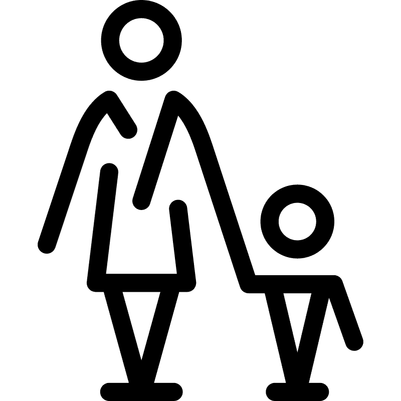 Знак женщина с ребенком