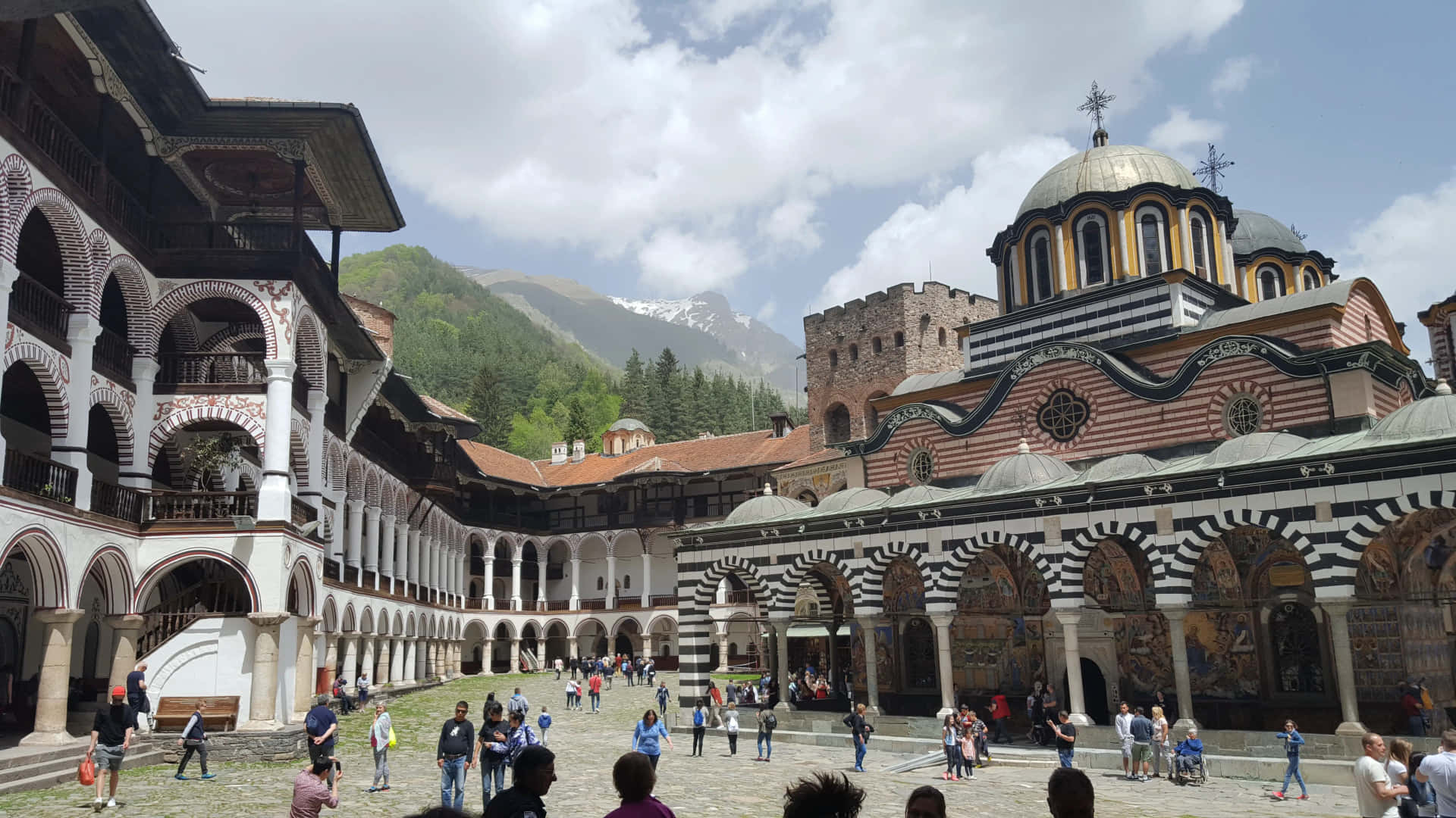 Monastero Di Rila Sfondo