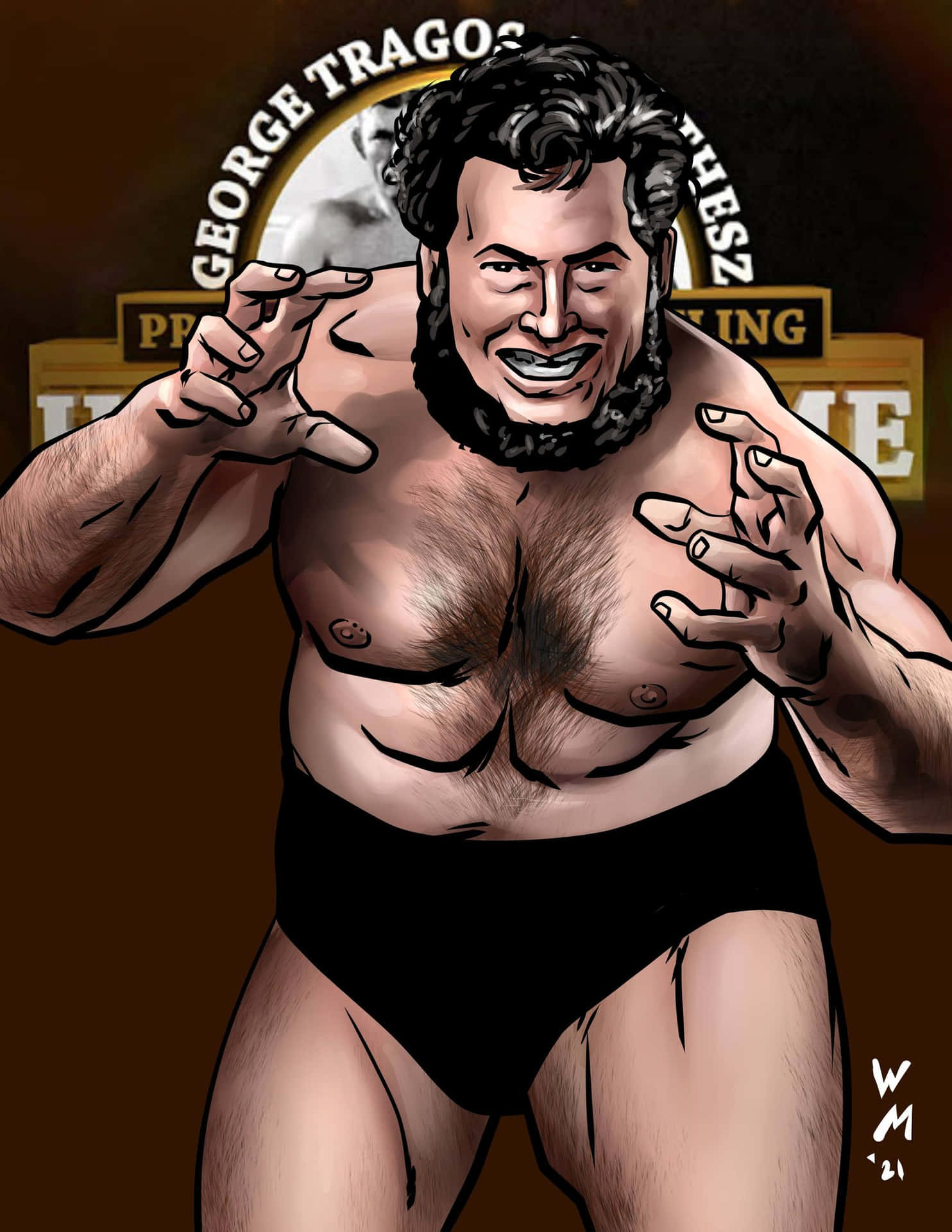 Monsone Di Gorilla Sfondo