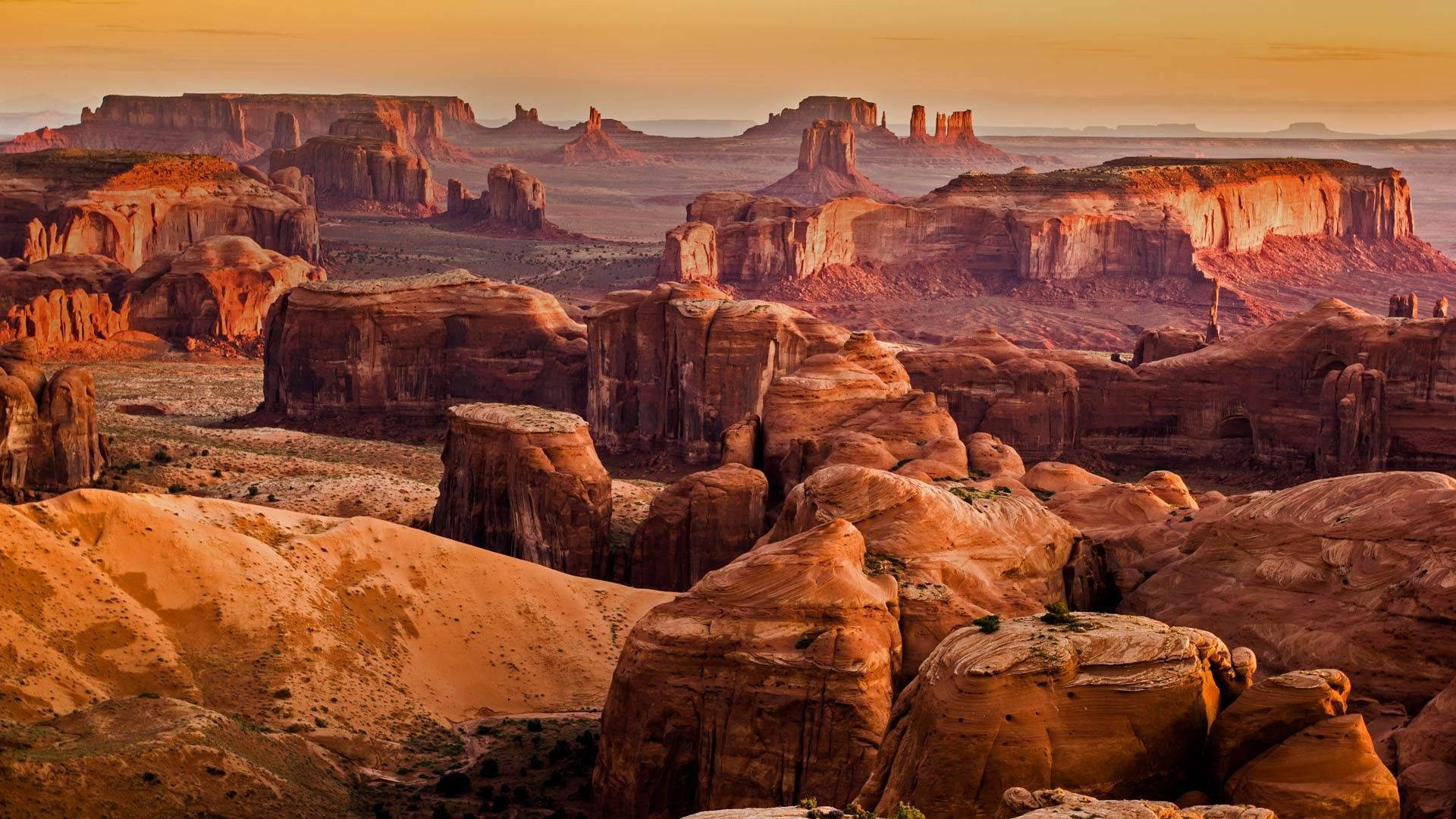 Monument Valley Bakgrunnsbildet