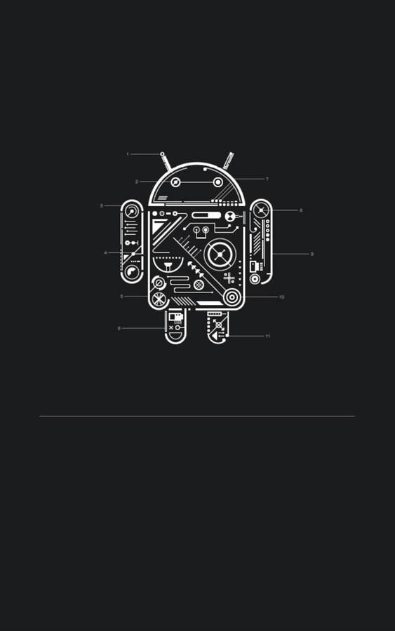 Mørk Android Wallpaper