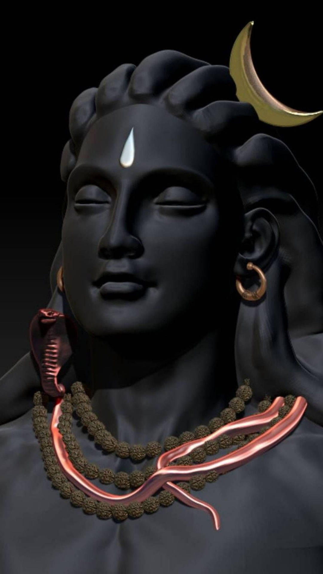 Mørk Shiva Wallpaper