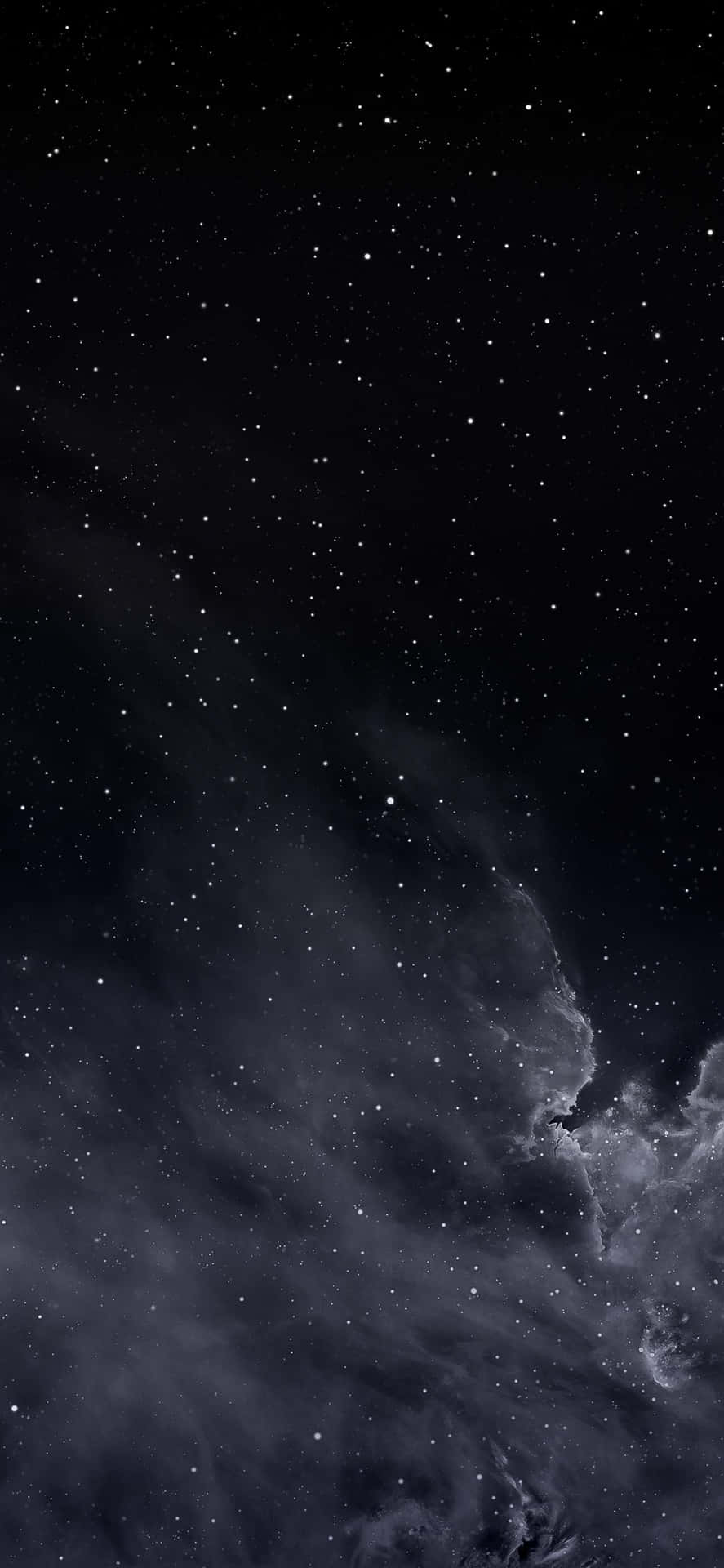 Mörk Stjärnklar Natt Wallpaper