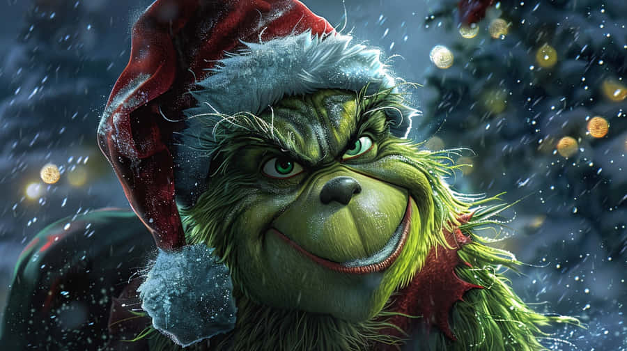 Morsom Grinch Bakgrunnsbildet