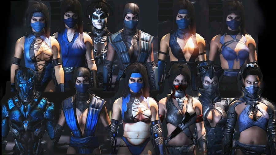 Mortal Kombat Kitana Achtergrond