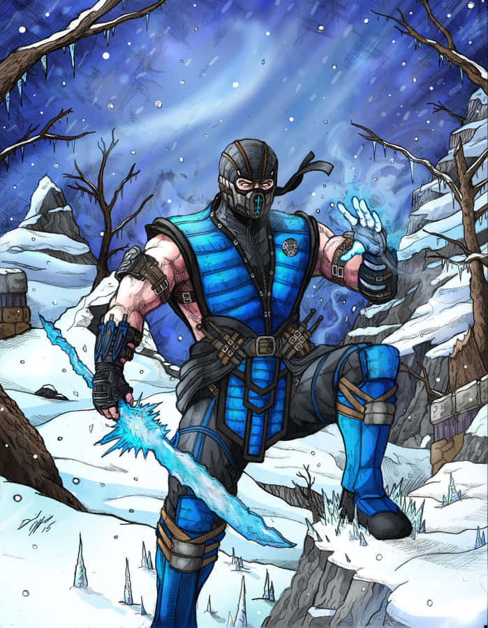 Mortal Kombat Sub-zero Achtergrond