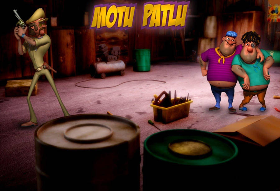 Motu Patlu Taustakuva