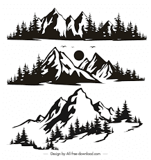 [100+] Mountain Scene Svg Vector Graphics | Wallpapers.com