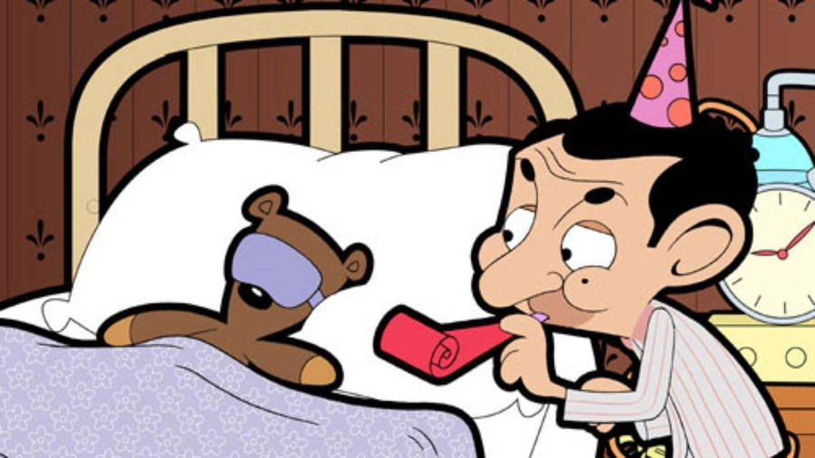 Mr Bean Cartoon Fond d'écran