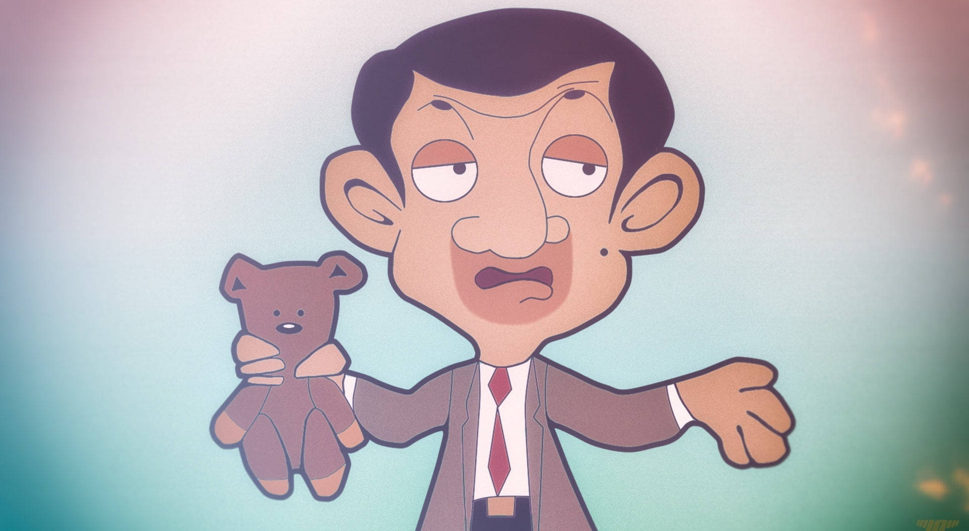 Mr Bean Tecknad Wallpaper