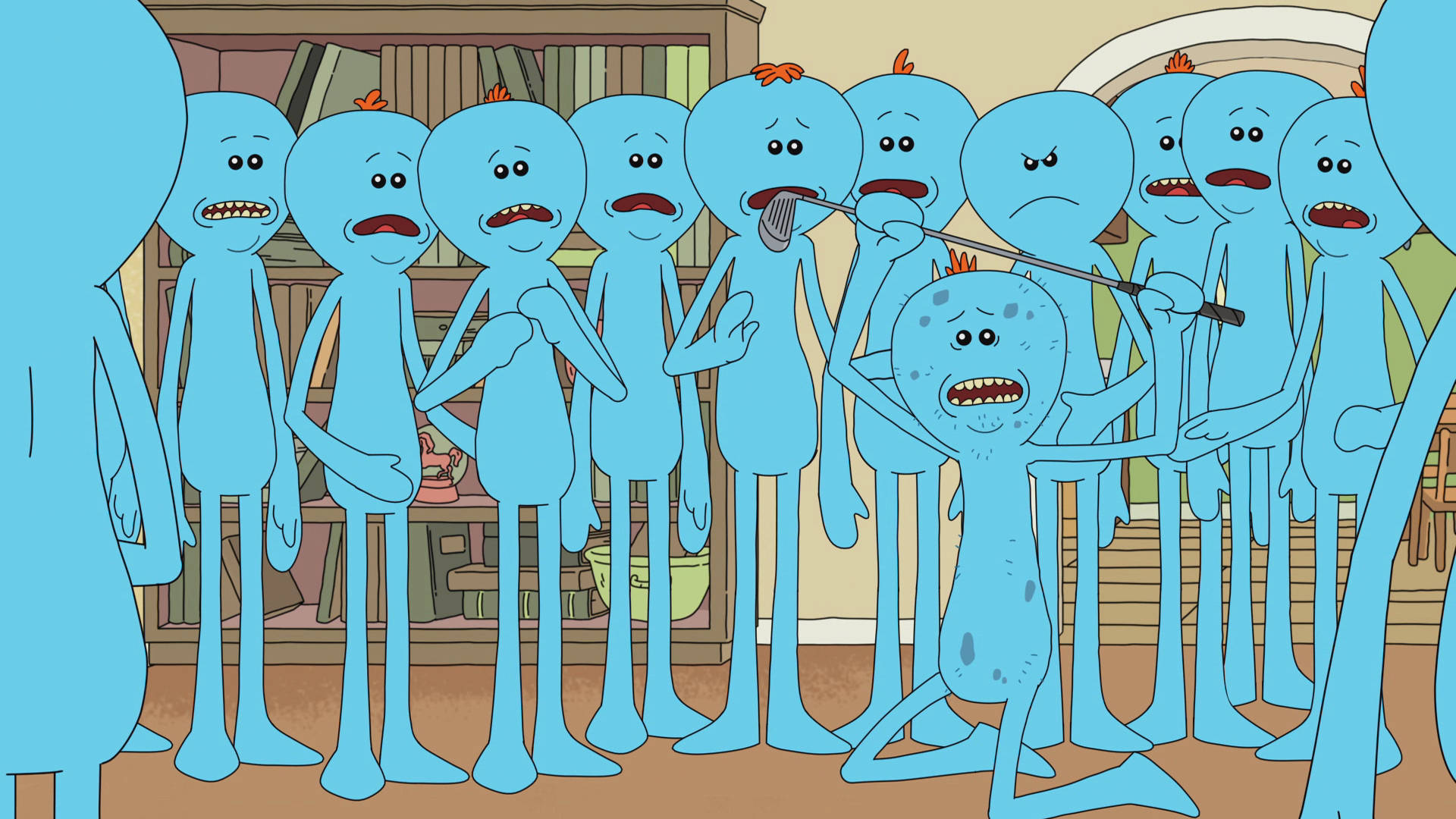 Mr Meeseeks Wallpaper