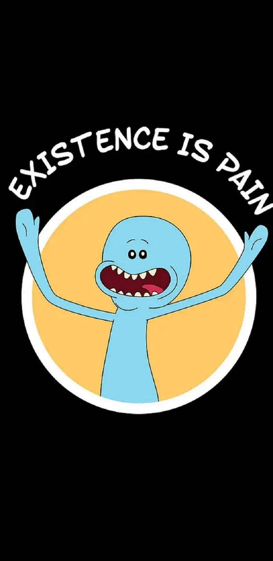 Mr Meeseeks Bakgrunnsbildet