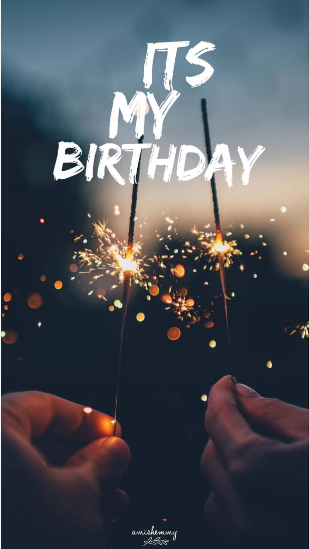 Download free image of Its my birthday colorful typography by Wit about its  my birthday ill  Happy birthday to me quotes Birthday words Birthday  illustration