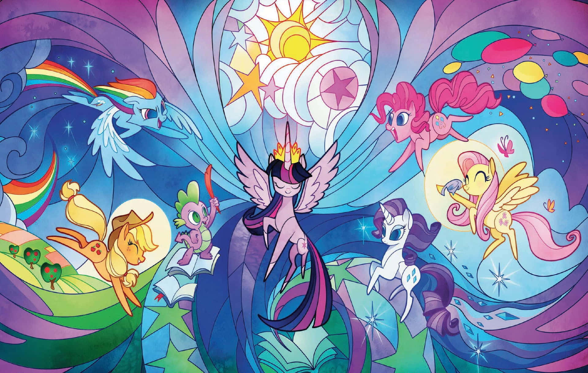 My Little Pony Background Wallpaper