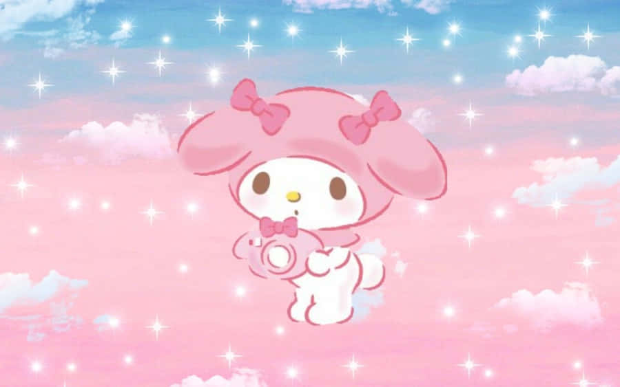 My Melody Skrivebord Bakgrunnsbildet