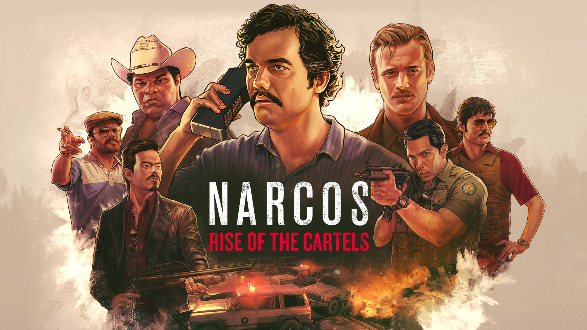 Narcos Background Wallpaper