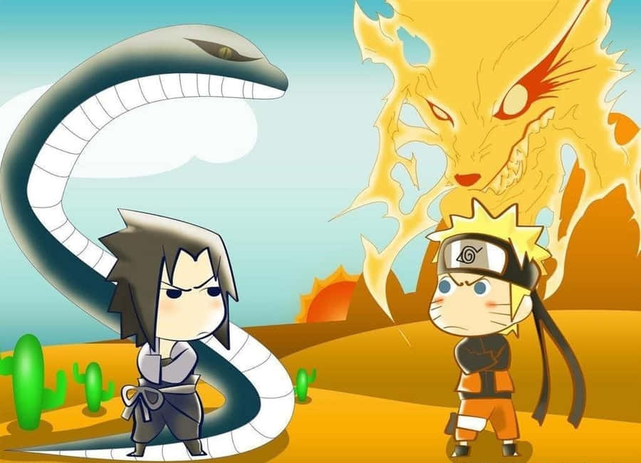 Naruto Engraçado Papel de Parede