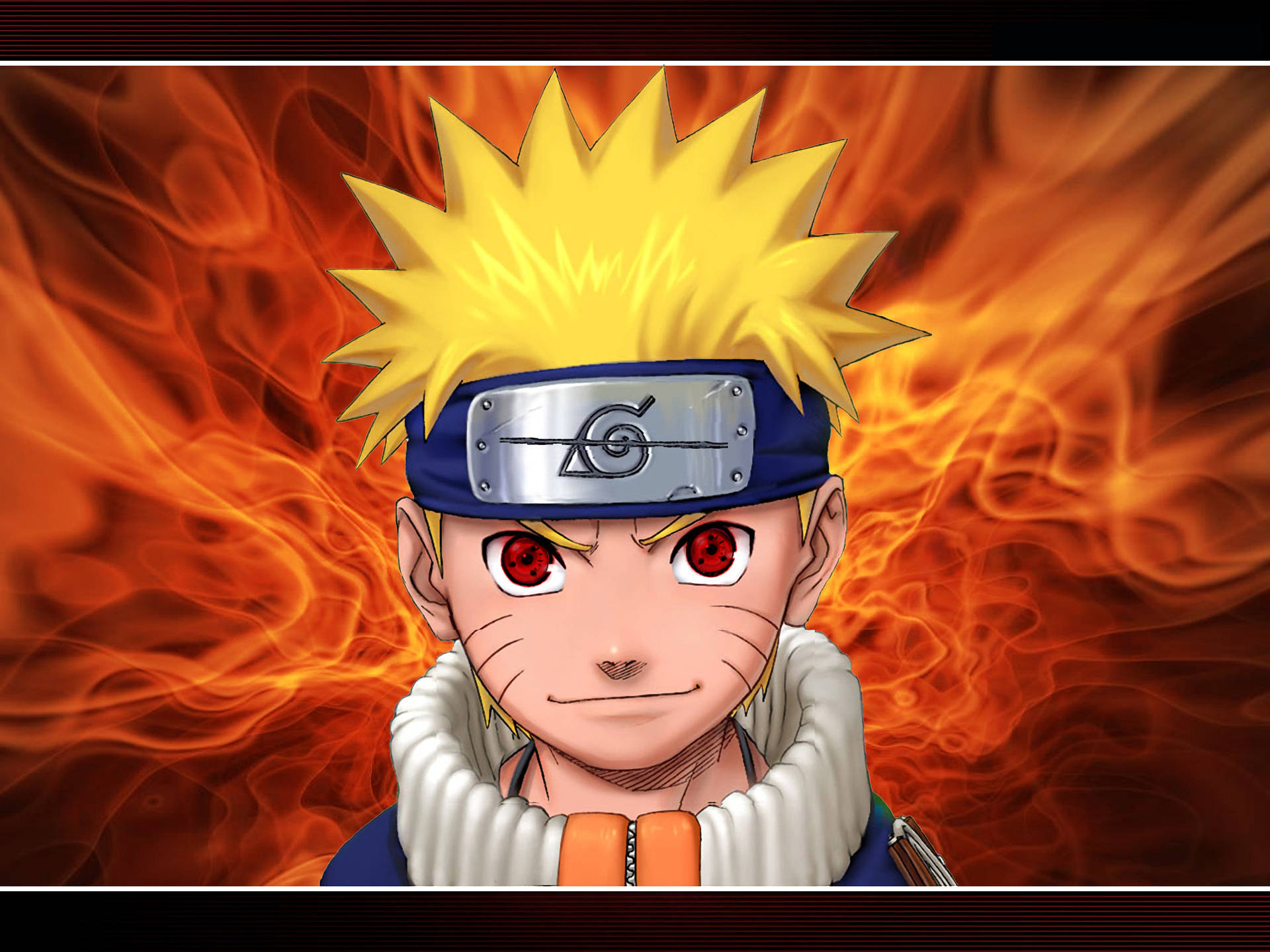 Naruto Glimlach Achtergrond