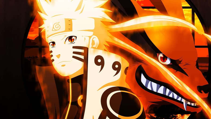 Naruto Nio Svansar Wallpaper