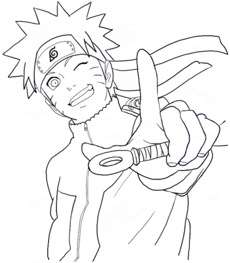 Naruto Putih Wallpaper