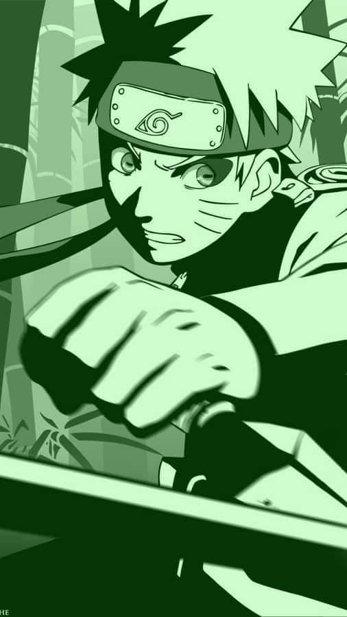 Naruto Verde Fondo de pantalla