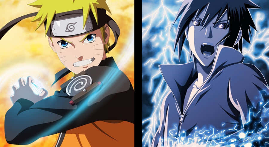 Naruto Vs Sasuke Papel de Parede