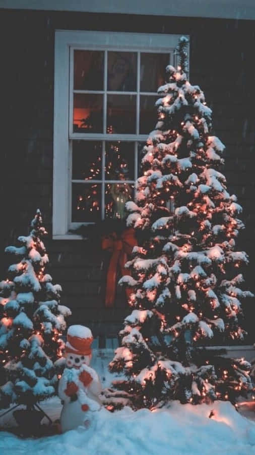 Natal Vintage Iphone Wallpaper