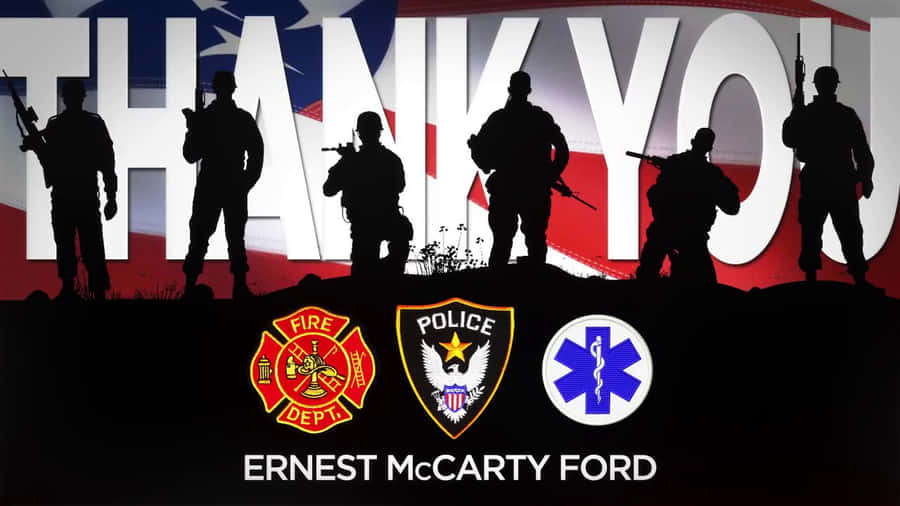 National First Responders Day Wallpaper