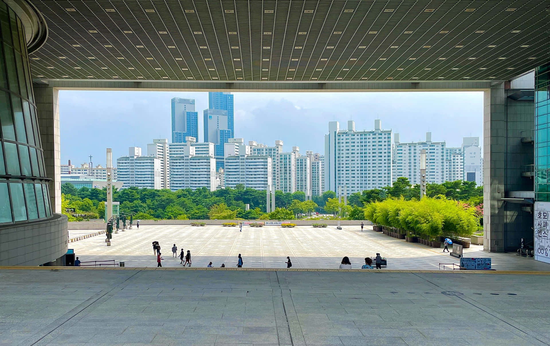 National Museum Of Korea Achtergrond