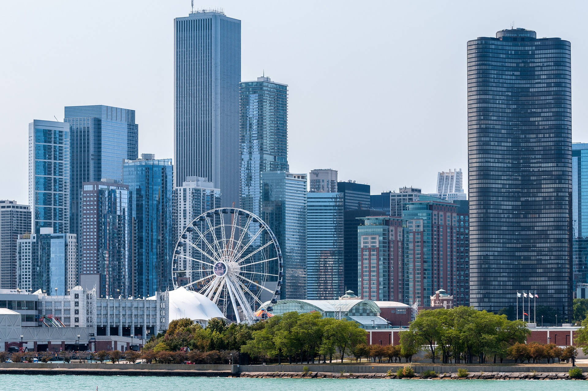 Navy Pier Achtergrond