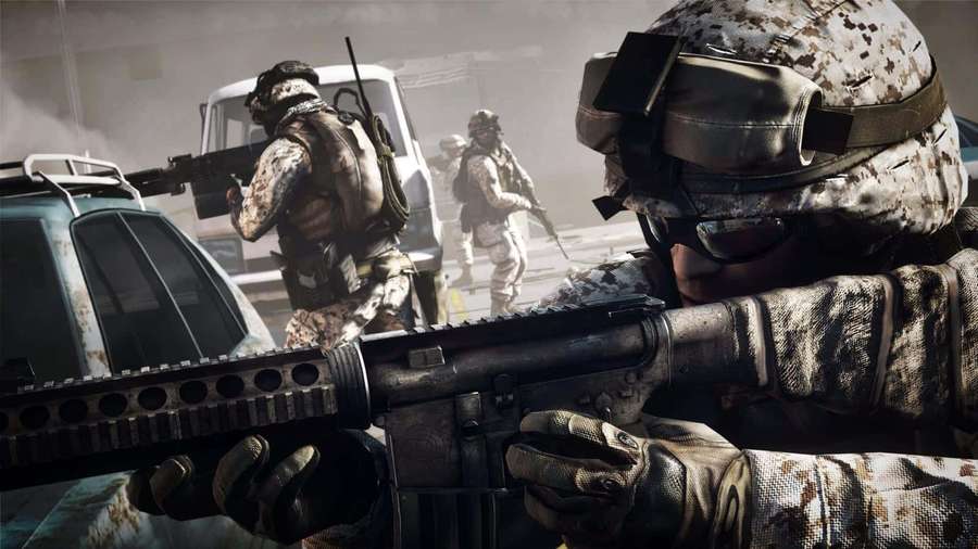 Navy Seals performing night operations — Navy Seals Wallpaper