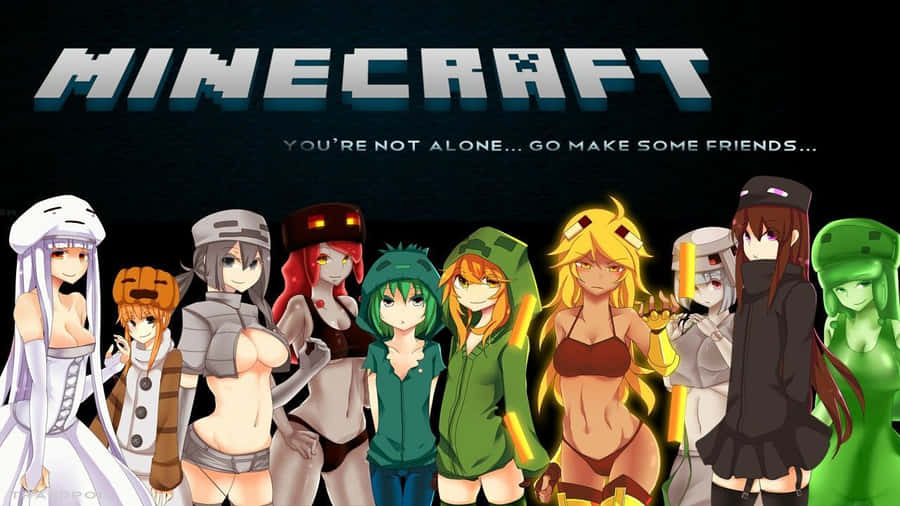 Netter Minecraft Hintergrund