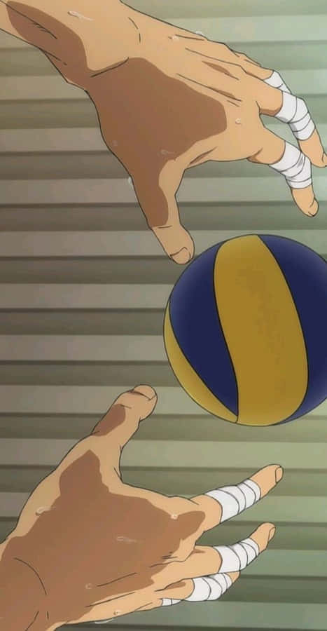 Netter Volleyball Hintergrund