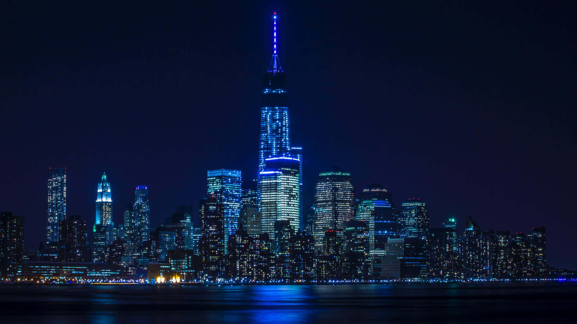 New York Skyline Bakgrund