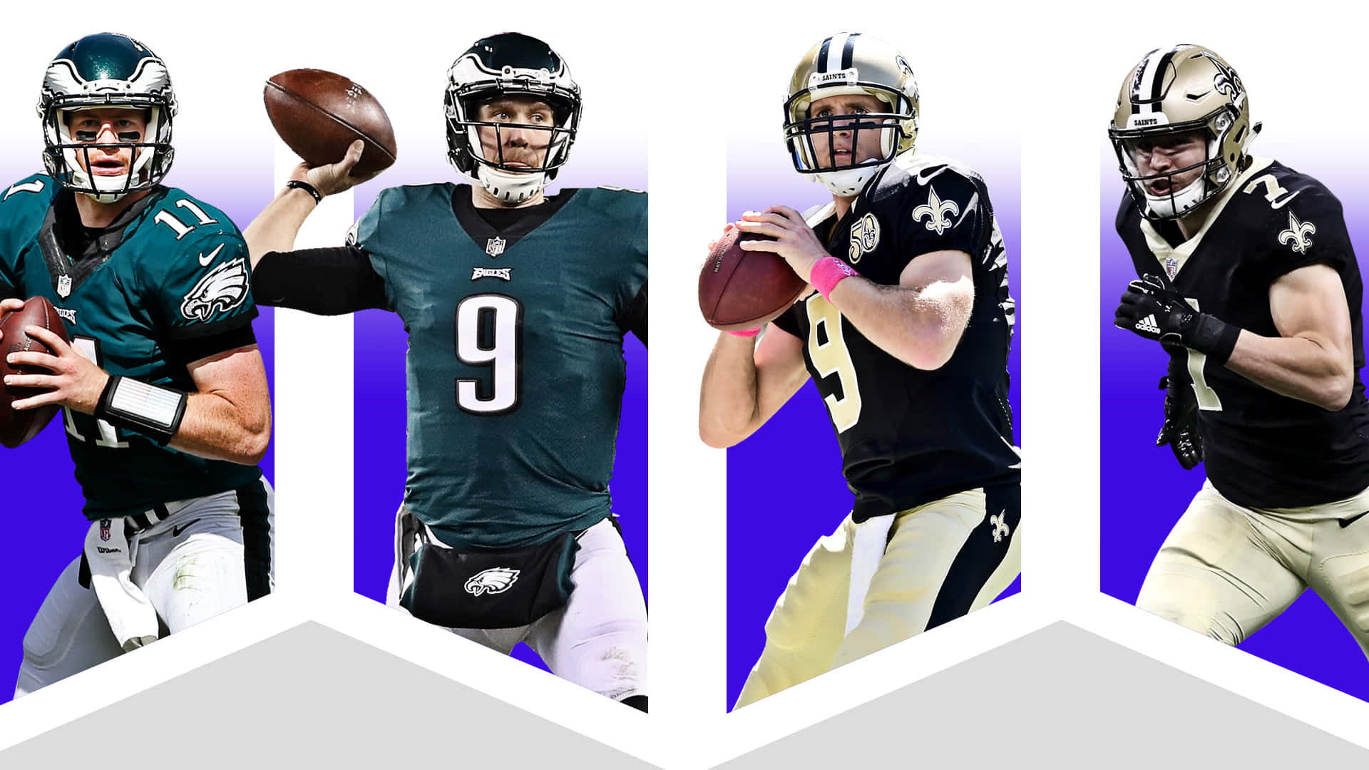 Nfl Quarterbacks Achtergrond