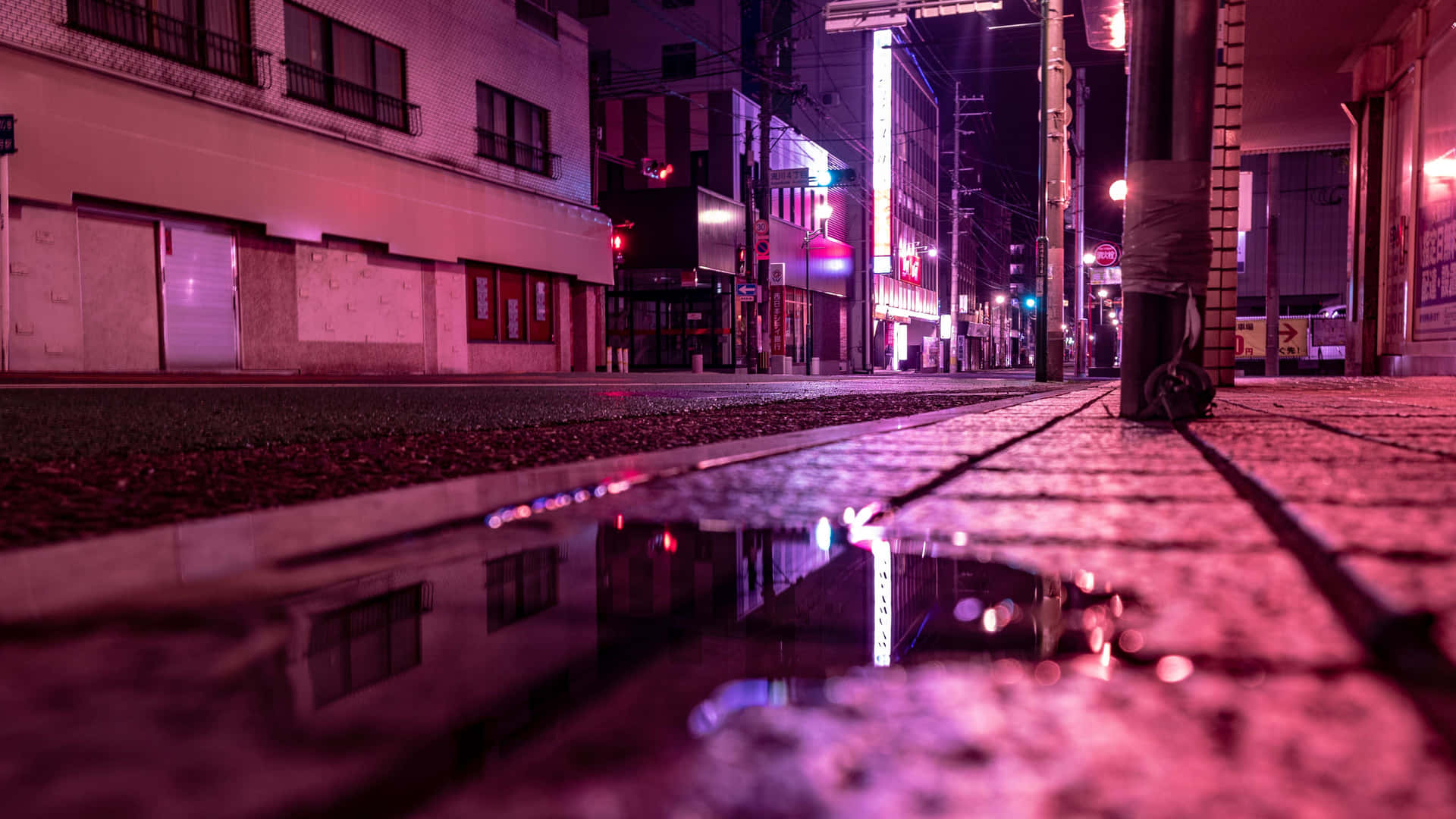 Night Street Pictures Wallpaper