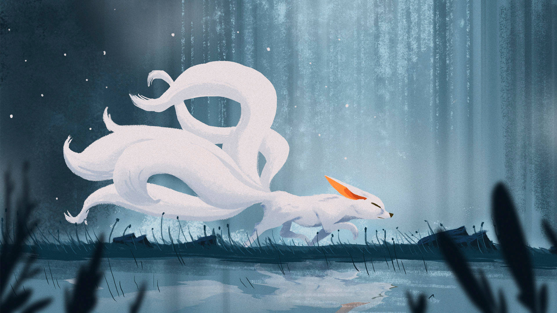 Nine Tailed Fox Pictures Wallpaper