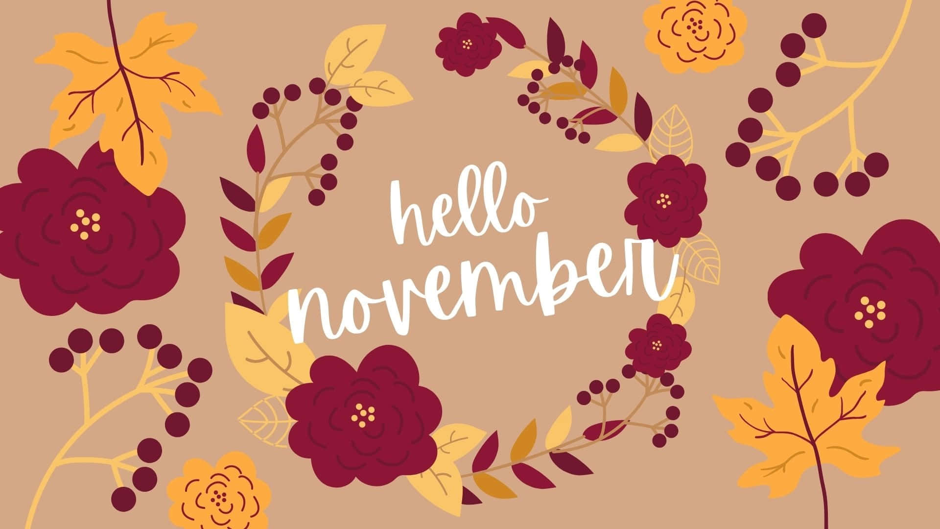 November Desktop Background Wallpaper