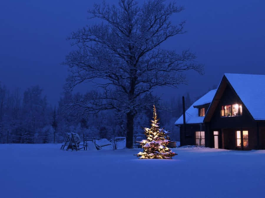 Nuit De Noël Fond d'écran