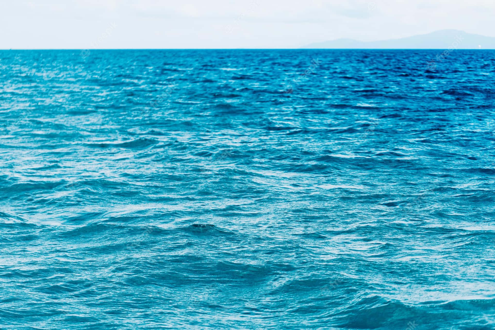 Ocean Water Background Wallpaper