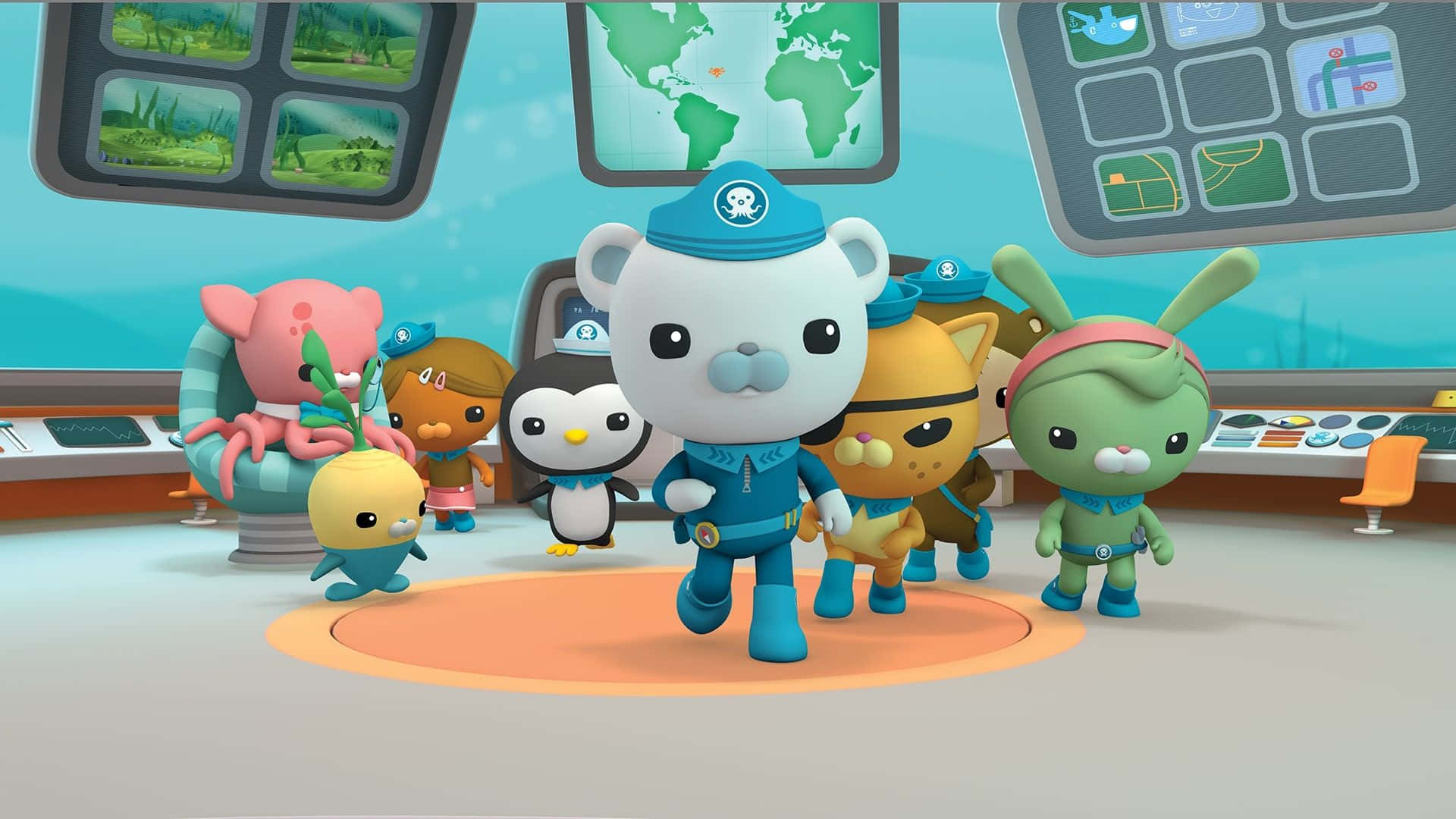 Octonauts Taustakuva