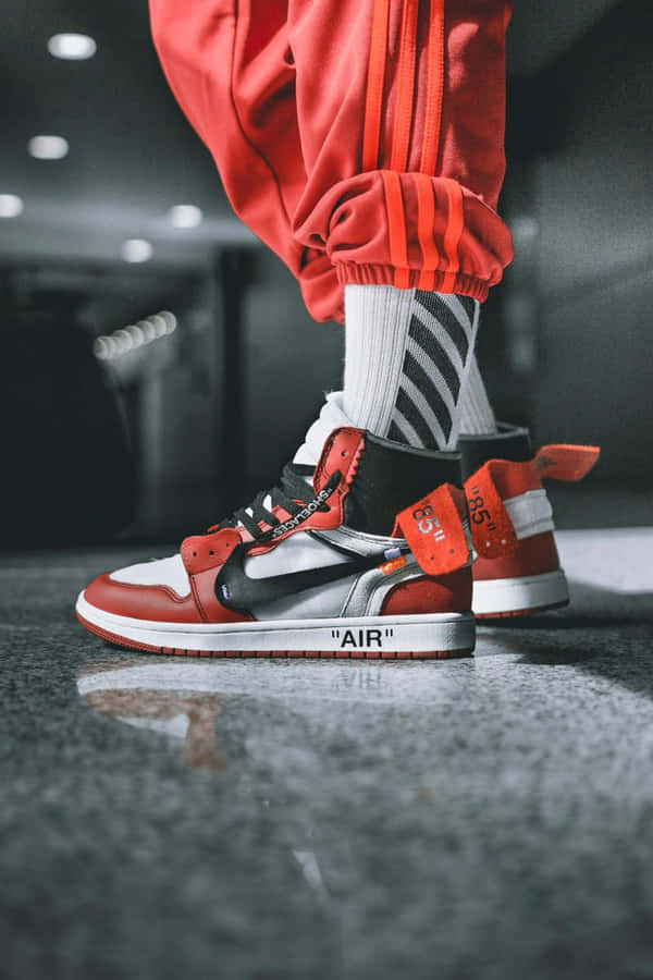 Off White Jordan 1 Taustakuva