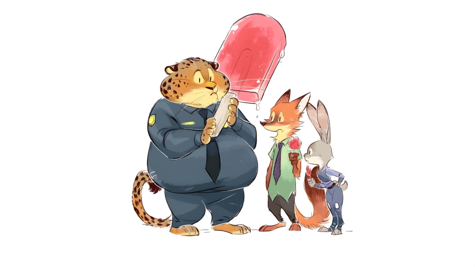 Officer Clawhauser Fondo de pantalla