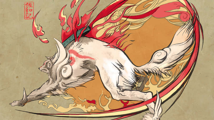 Okami Hd Achtergrond