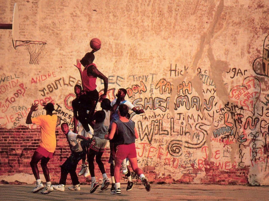 Old Basketball Wallpaper