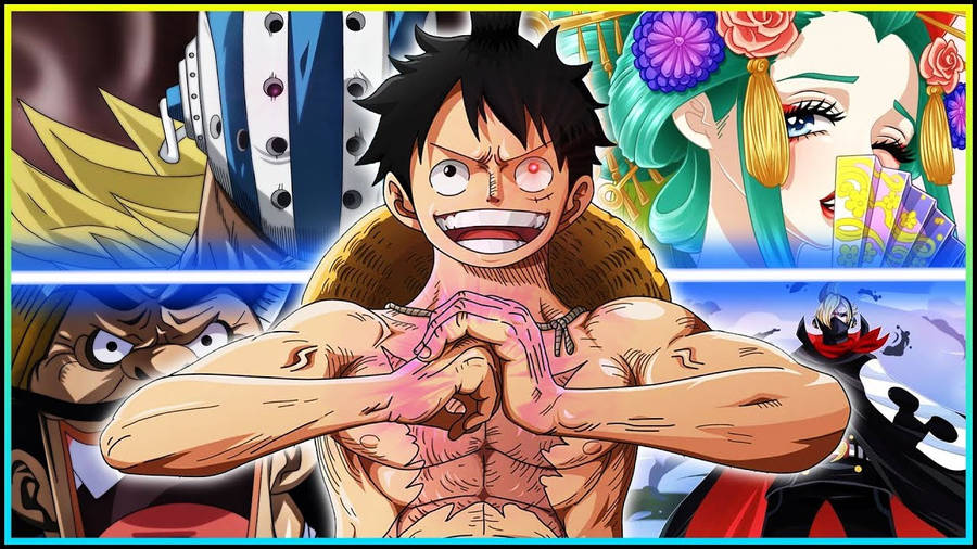 One Piece Wano Achtergrond