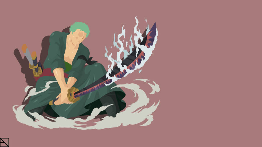 One Piece Zoro 4k Taustakuva