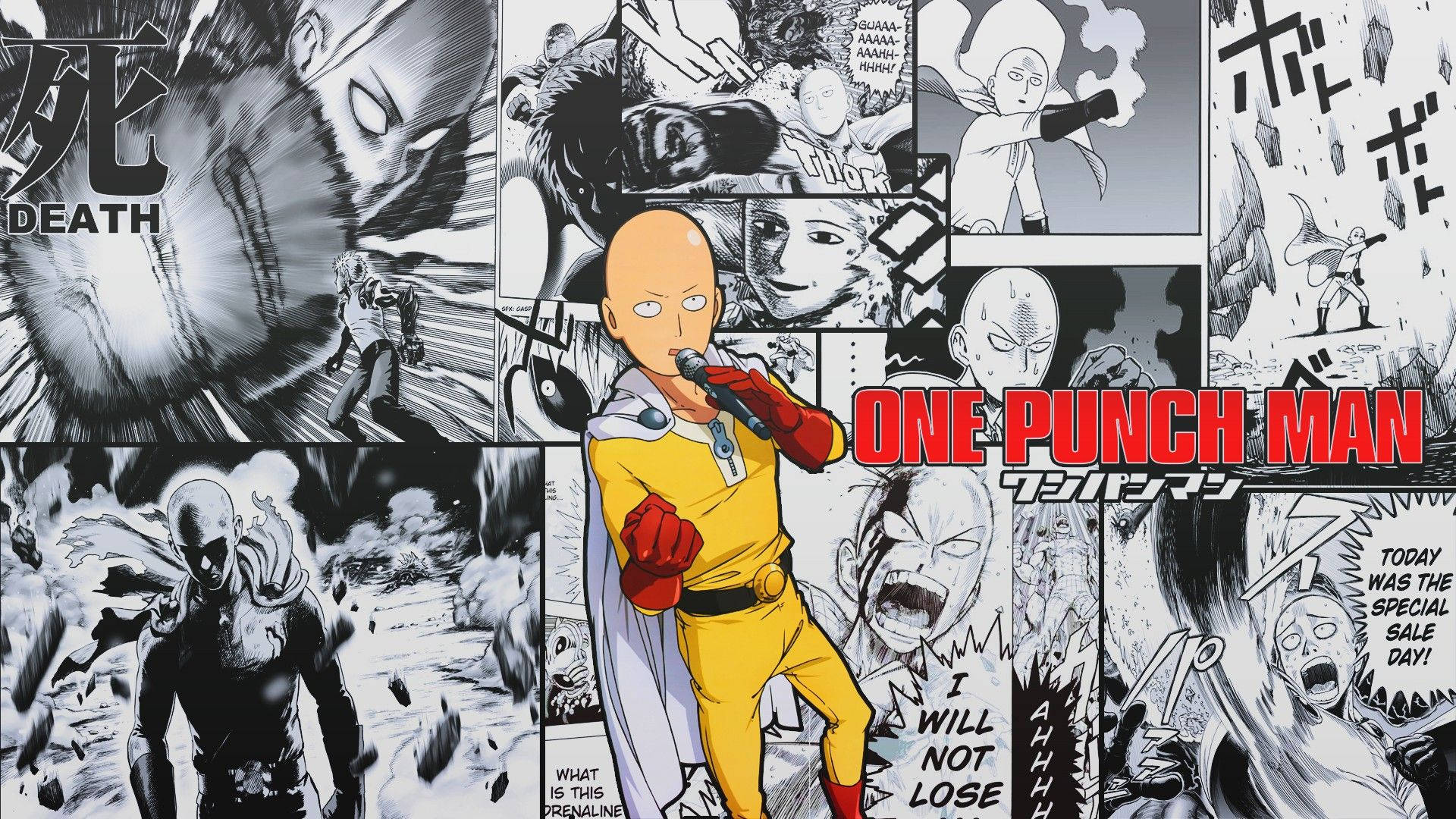 One Punch Man Background Photos