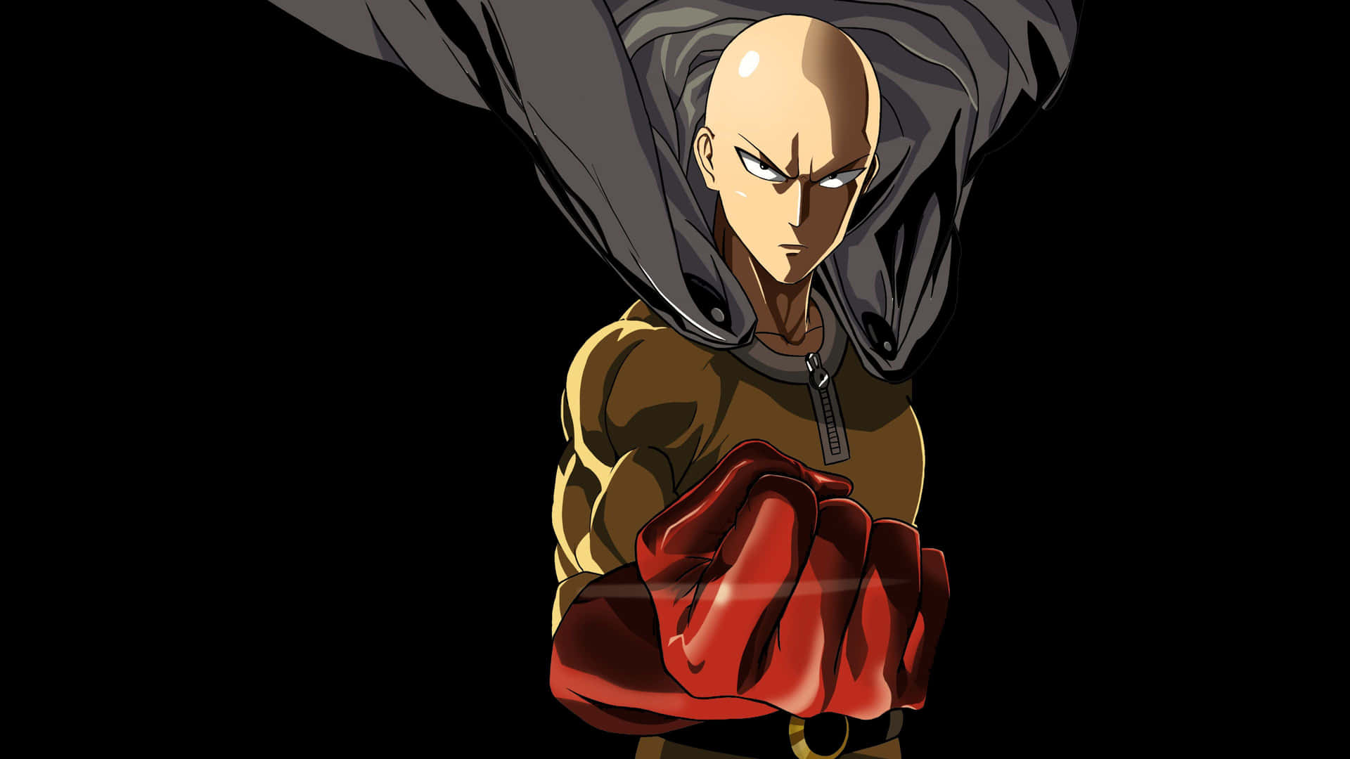 One Punch Man Minimaliste Fond d'écran