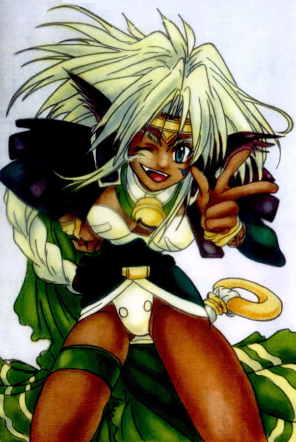 Outlaw Star Aisha Clanclan Achtergrond